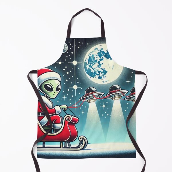 Item preview, Alien Santa’s Intergalactic Sleigh Ride designed and sold by TommyD-Engineer.
