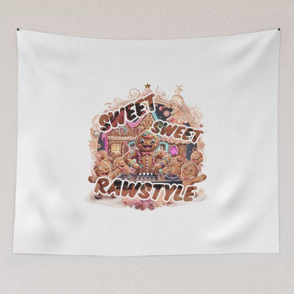 Item preview, Sweet, Sweet Rawstyle – Gingerbread Rave designed and sold by Designorigin.