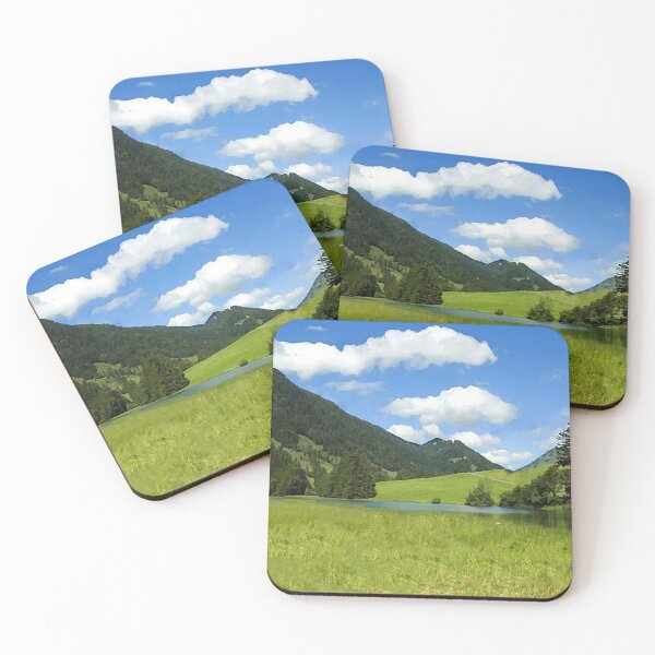 Item preview, Trees, green plains and pool of water oil painting designed and sold by AA-designstore.