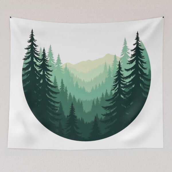 Item preview, Retro Forest Trees Nature Outdoors Women Men Vintage Graphic designed and sold by Mryoussefwac.