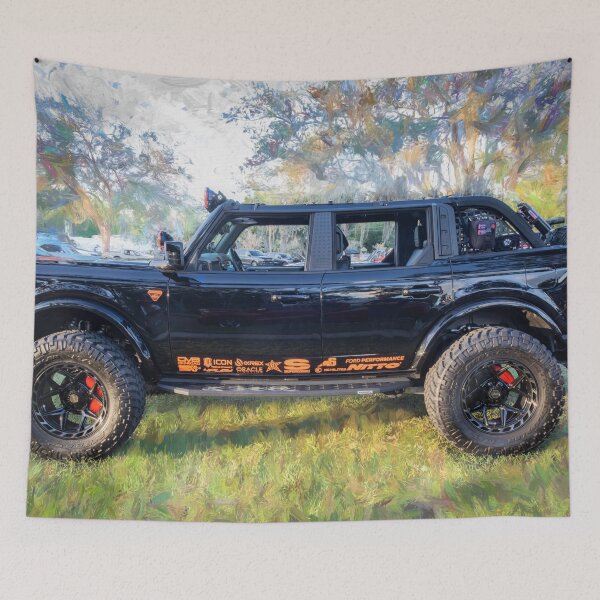 Item preview, 2024 Black Ford Bronco Badlands X112 designed and sold by RichFrancoCars.