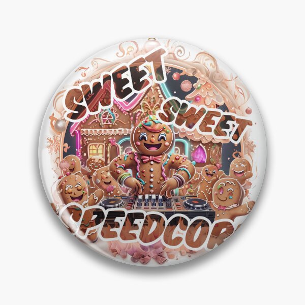 Artikelvorschau, Sweet, Sweet Speedcore – Gingerbread Rave entworfen und verkauft von Designorigin.