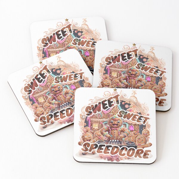 Item preview, Sweet, Sweet Speedcore – Gingerbread Rave designed and sold by Designorigin.