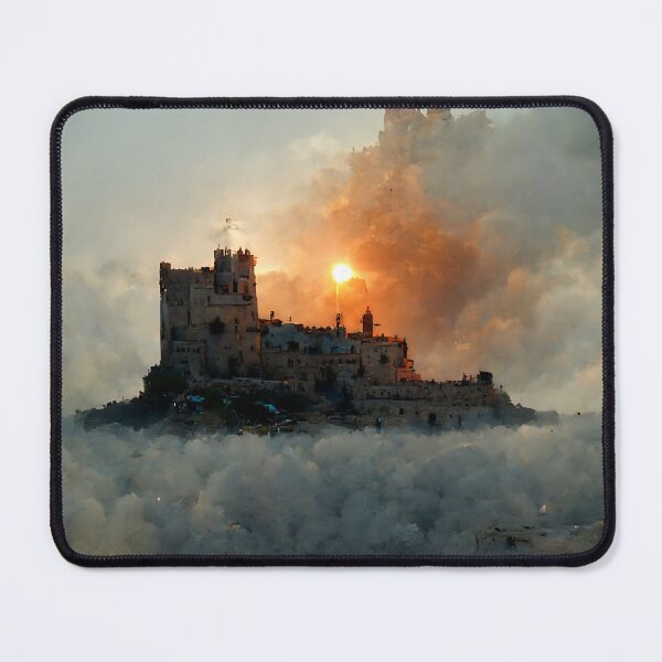 Item preview, Epic Castle in Mystical Cloudscape designed and sold by Amr Siam.