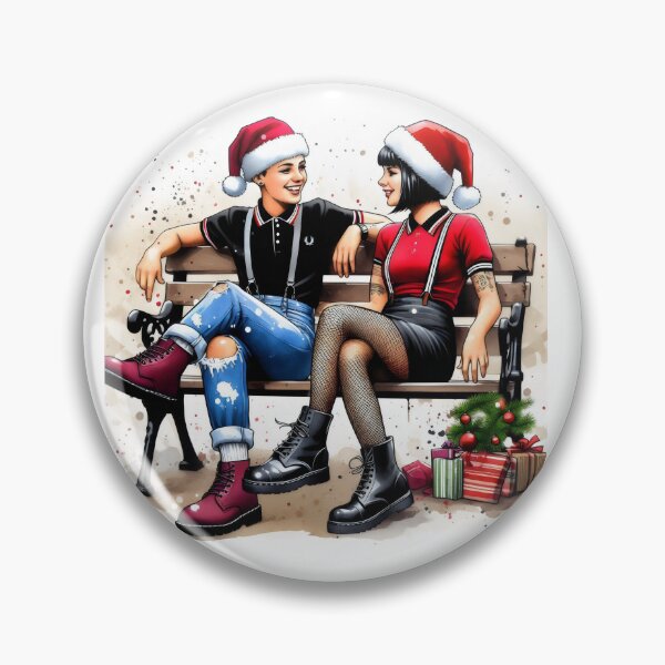 Item preview, Christmas Skinhead Ska Girls  designed and sold by fatbanana.