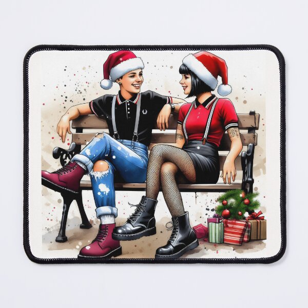 Item preview, Christmas Skinhead Ska Girls  designed and sold by fatbanana.