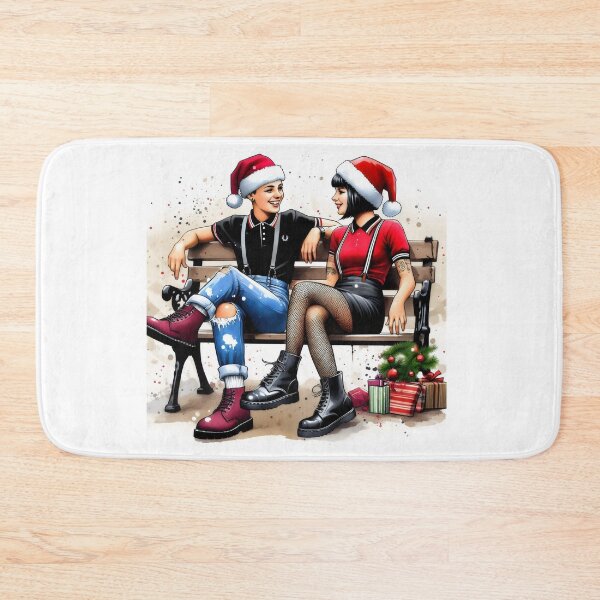 Item preview, Christmas Skinhead Ska Girls  designed and sold by fatbanana.
