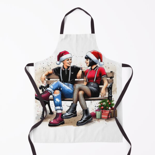 Item preview, Christmas Skinhead Ska Girls designed and sold by fatbanana.