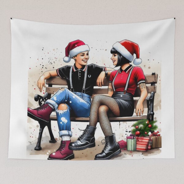 Item preview, Christmas Skinhead Ska Girls  designed and sold by fatbanana.
