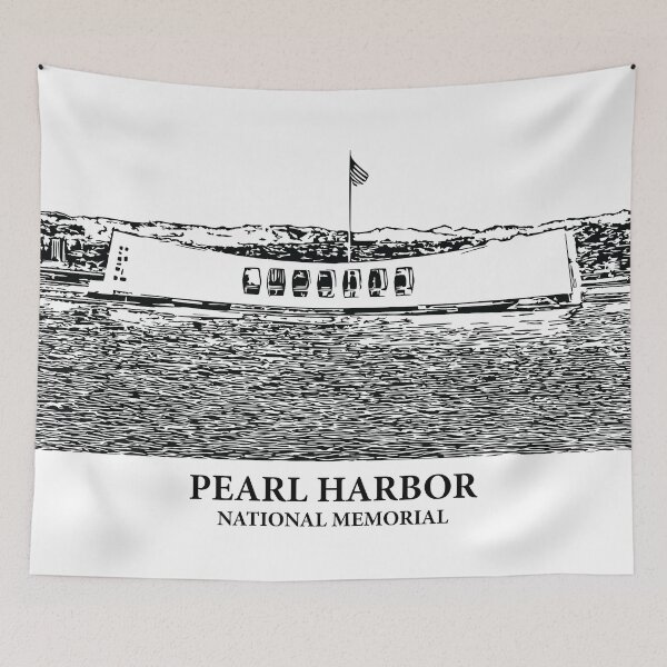 Item preview, Pearl Harbor National Memorial designed and sold by Lakeric Cityscapes.