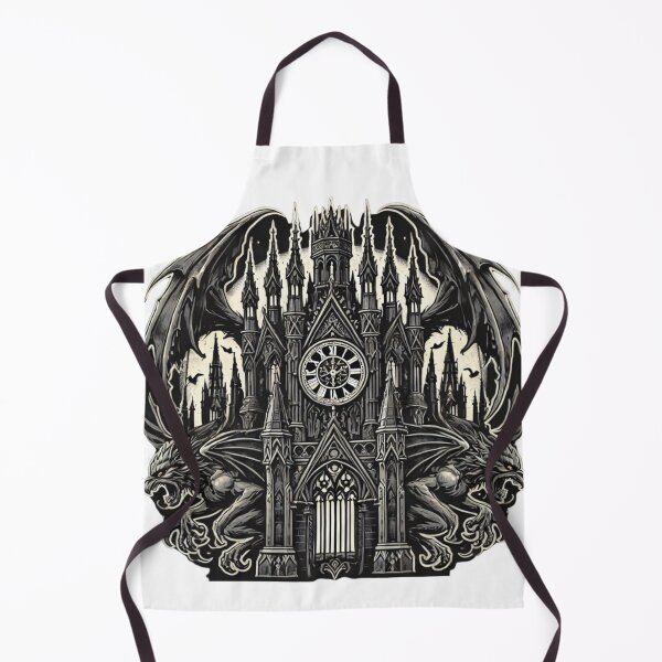 Item preview, Gothic Clock Tower T-Shirt Design designed and sold by uberjoe.