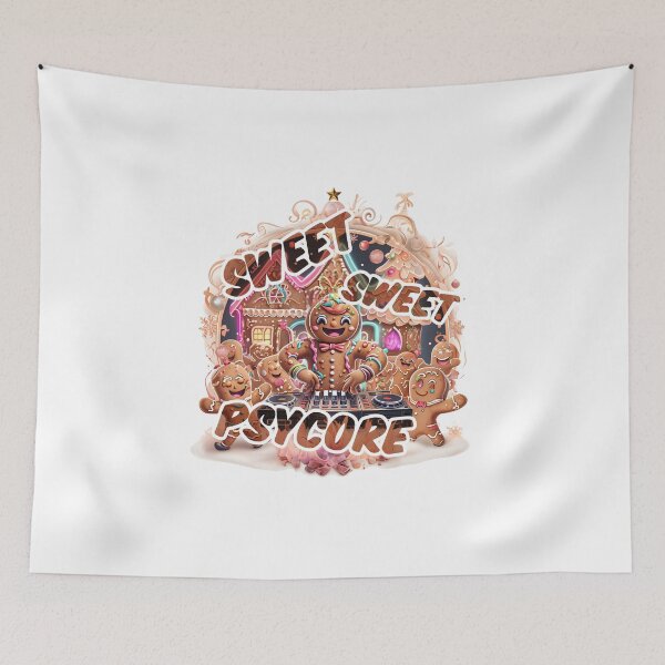Item preview, Sweet, Sweet Psycore – Gingerbread Rave designed and sold by Designorigin.