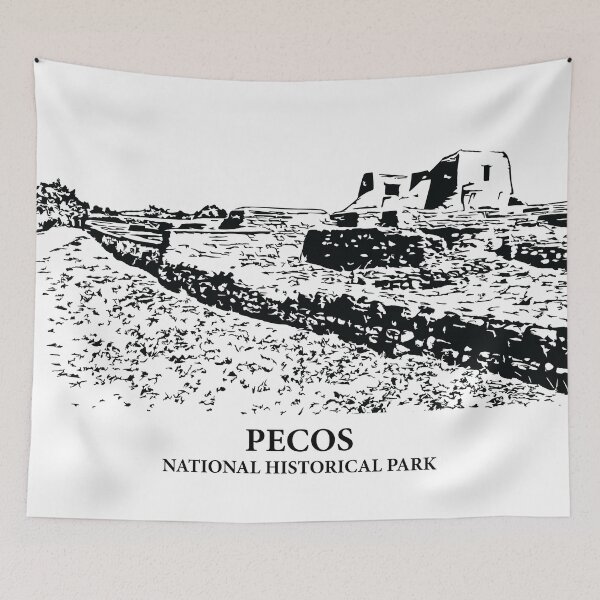 Item preview, Pecos National Historical Park designed and sold by Lakeric Cityscapes.