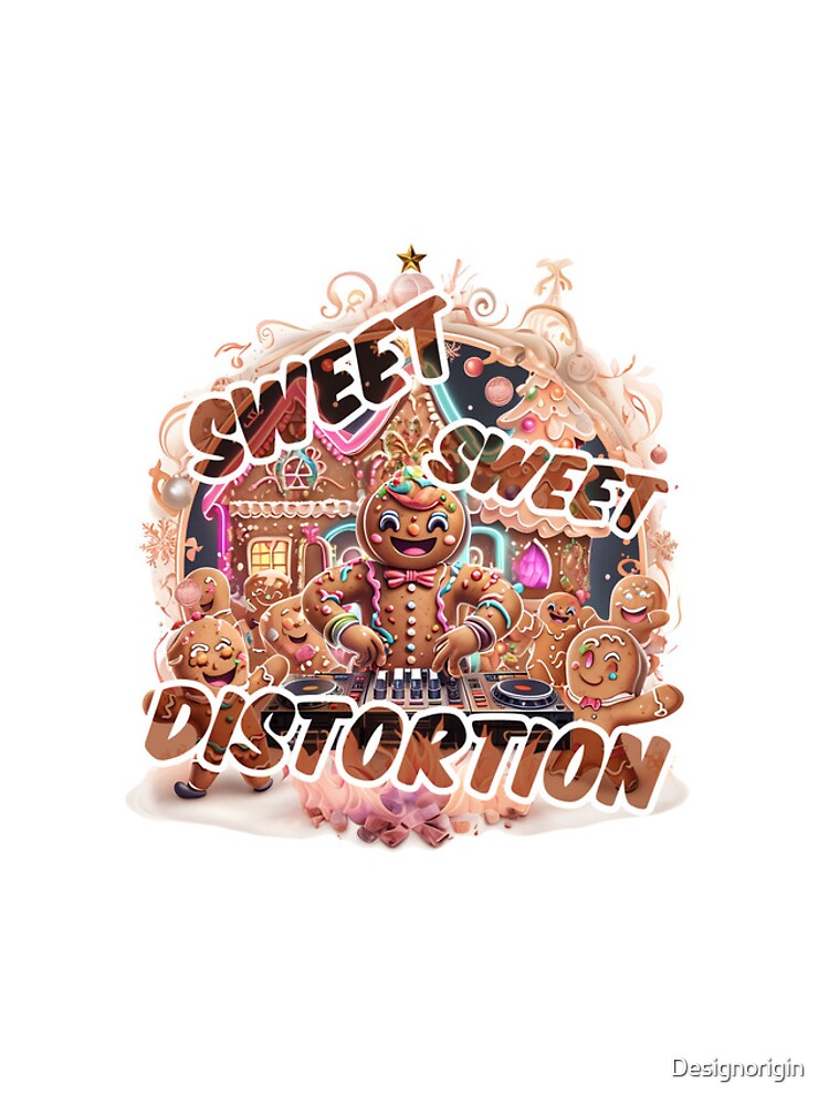 Thumbnail 4 of 4, iPhone Case, Sweet, Sweet Distortion – Gingerbread Rave designed and sold by Designorigin.