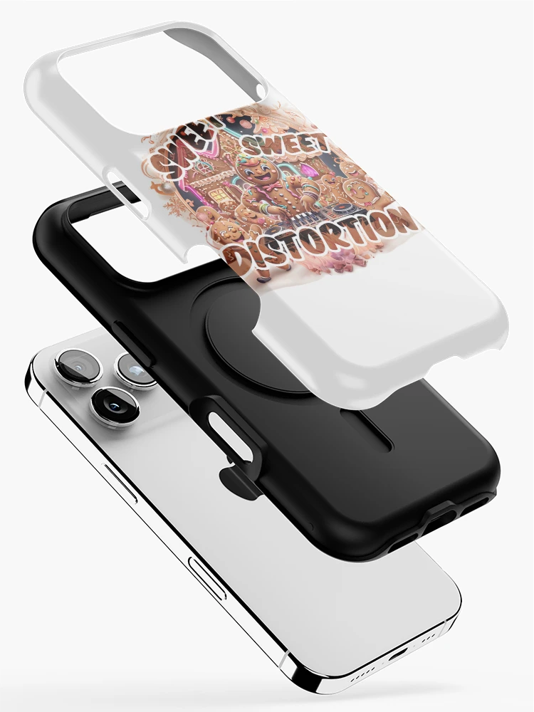 Thumbnail 2 of 4, iPhone Case, Sweet, Sweet Distortion – Gingerbread Rave designed and sold by Designorigin.