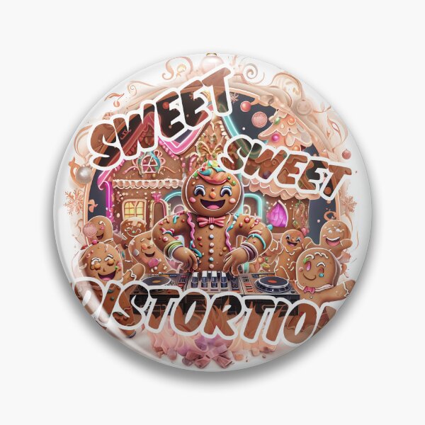 Item preview, Sweet, Sweet Distortion – Gingerbread Rave designed and sold by Designorigin.