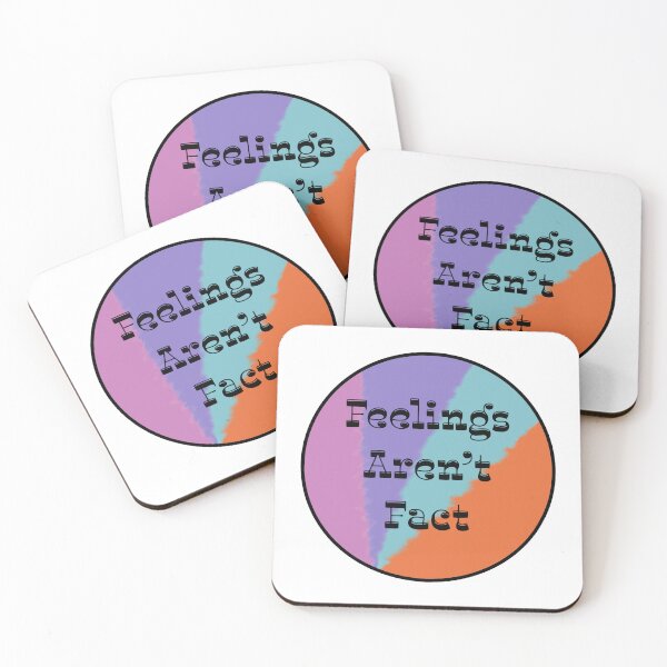 Item preview, Feelings Aren't Fact designed and sold by blugost.