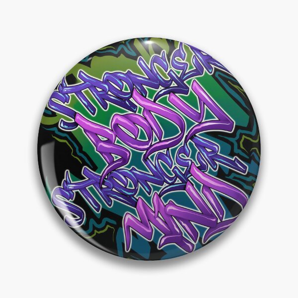 Item preview, Stronger Body, Stronger Mind designed and sold by CeceLeeTattoos.