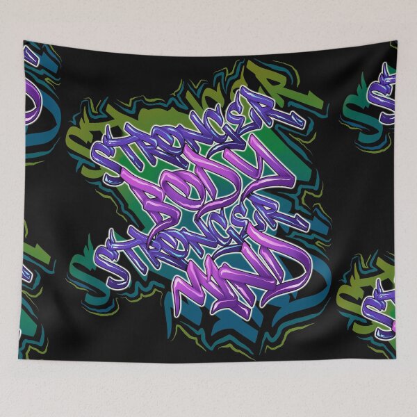 Item preview, Stronger Body, Stronger Mind designed and sold by CeceLeeTattoos.