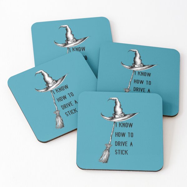 Item preview, Drive a Stick – Witchy Humor designed and sold by NiRia Spot.