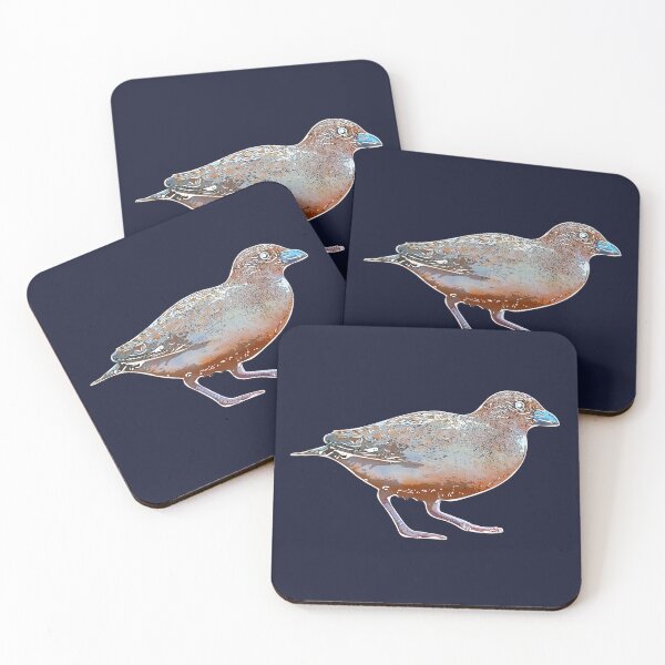 Item preview, Little Buttonquail White Alternate Design  designed and sold by designsasstultd.