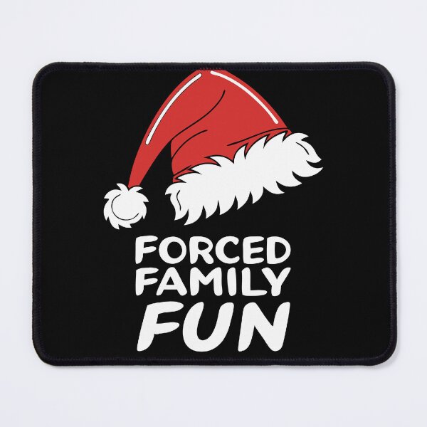 Item preview, Forced Family Fun Christmas Humor designed and sold by JesterKrewArt.