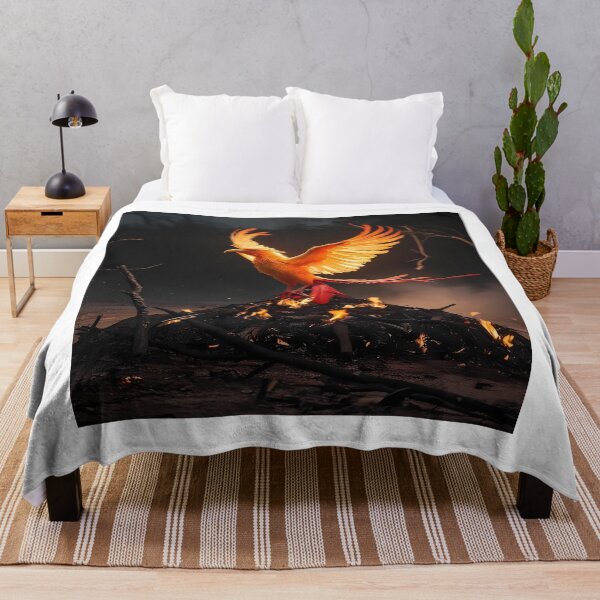 Item preview, Majestic Phoenix Rising from Flames  designed and sold by ElmoCreates.