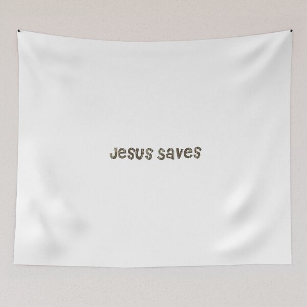 Item preview, Jesus Saves Riley Green designed and sold by CountryCorner.