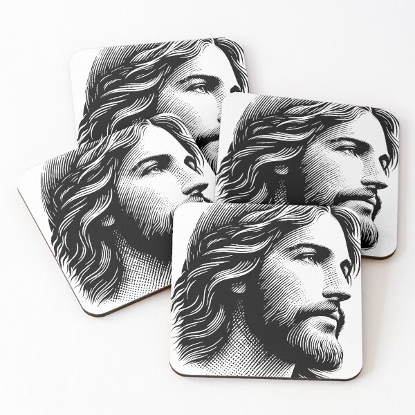 Item preview, Jesus Christ looking to the side designed and sold by kalyman.