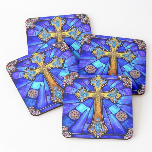 Item preview, The Holy Cross and the Blood of Christ Panel designed and sold by stevepmp.