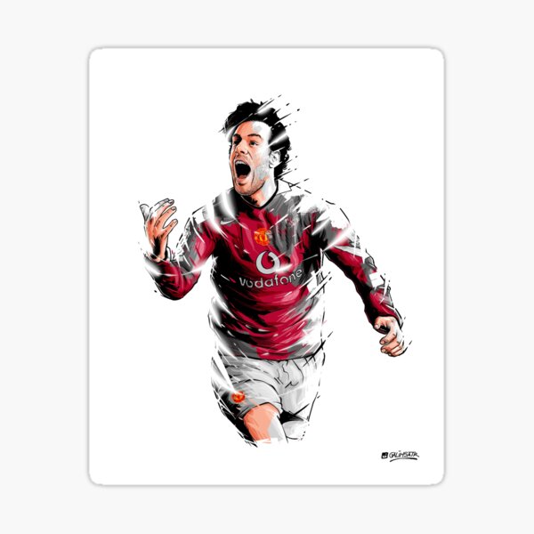 Illustration of Van Nistelrooy Sticker