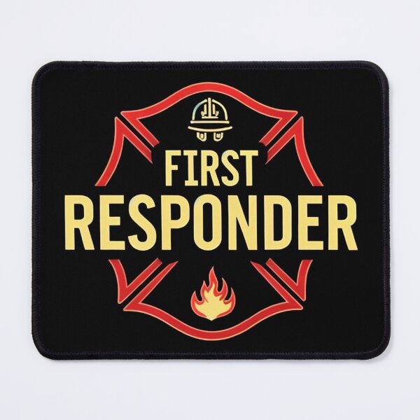 Item preview, First Responder, Exclusive Gift for Firefighters and Emergency Heroes designed and sold by MontanaVibes.