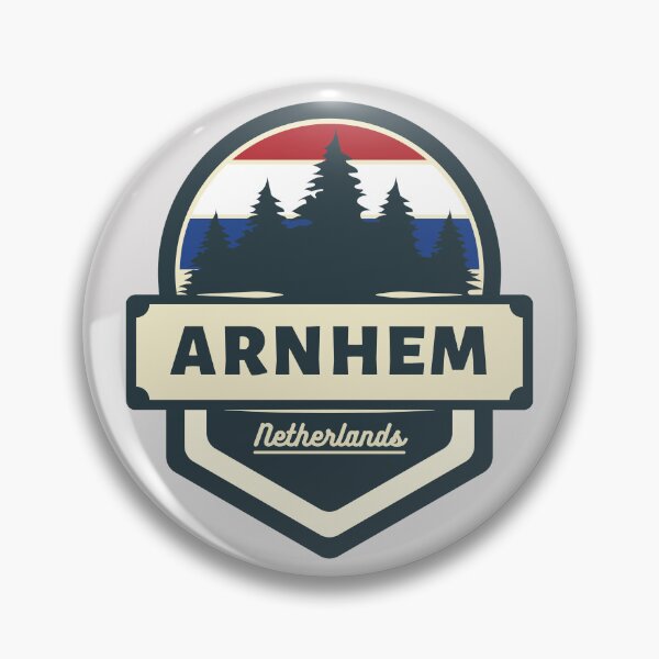 Item preview, Arnhem Netherlands Retro Vintage Badge designed and sold by World Designs.