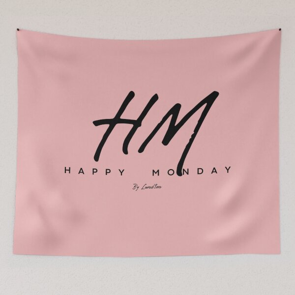Item preview, Happy Monday 2.0 by Lund3on - Black Text designed and sold by Lund3on.
