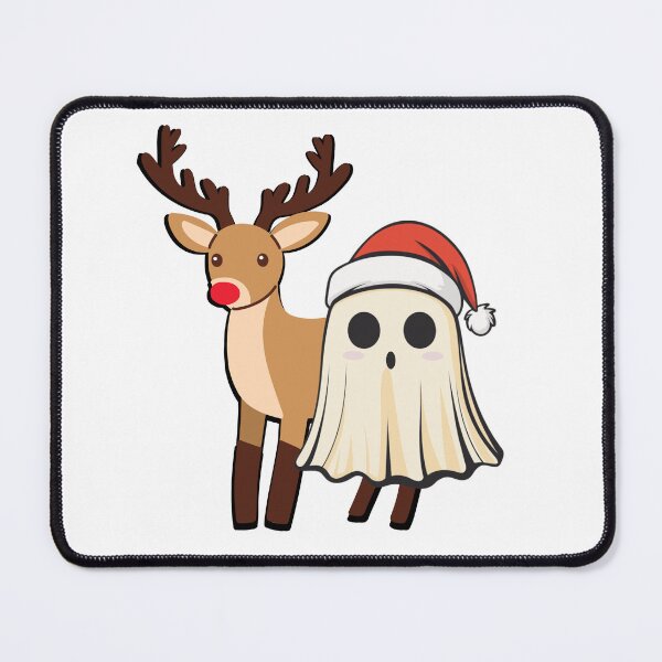 Item preview, Christmas Ghost Spirit Reindeer designed and sold by StoopKidDesigns.