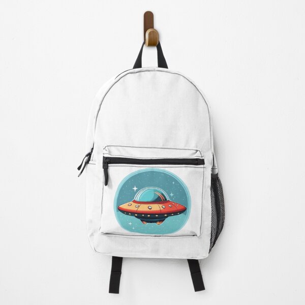 Item preview, Cartoon Style UFO Alien Logo Stickers, Logo, Illustration, Wall arts, Art Prints and More designed and sold by Kevin Lou.