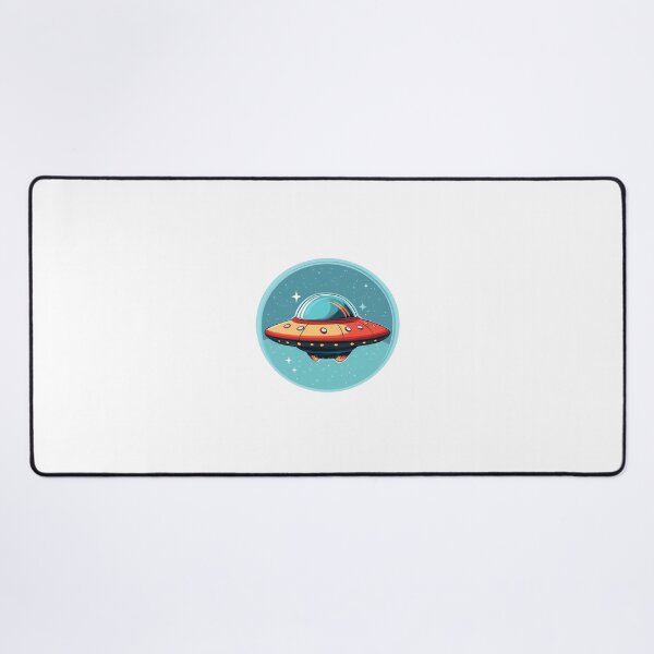 Item preview, Cartoon Style UFO Alien Logo Stickers, Logo, Illustration, Wall arts, Art Prints and More designed and sold by Kevin Lou.