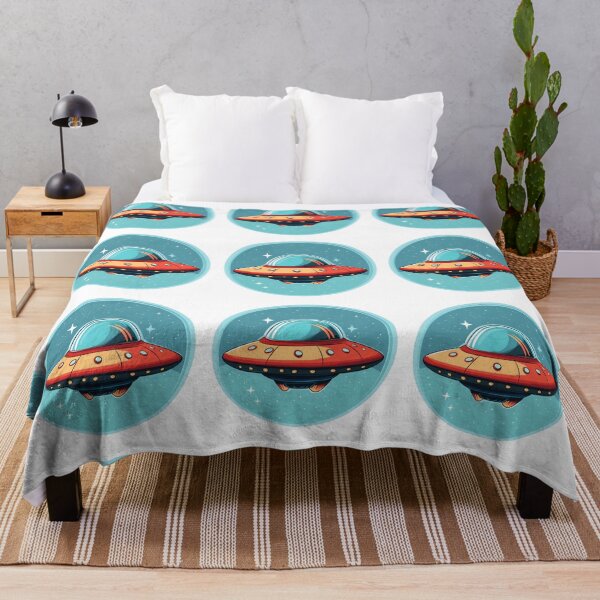 Item preview, Cartoon Style UFO Alien Logo Stickers, Logo, Illustration, Wall arts, Art Prints and More designed and sold by Kevin Lou.