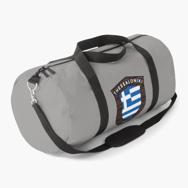 Item preview, Thessaloniki Greece Emblem Flag designed and sold by World Designs.