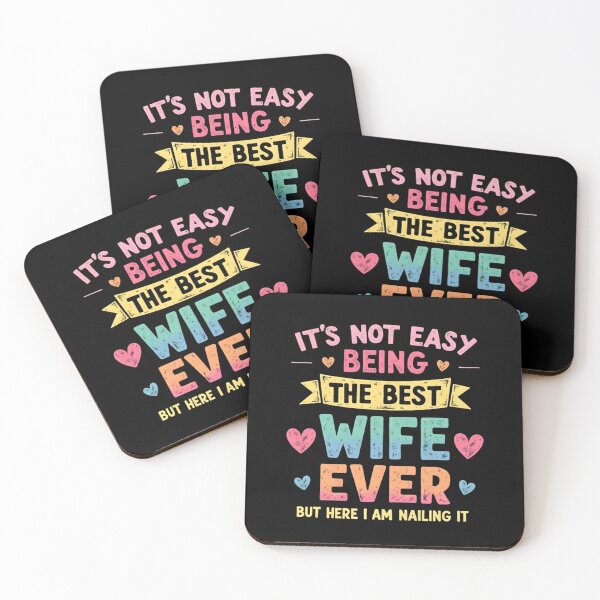 Item preview, It's Not Easy Being The Best Wife Ever Funny Wife woman designed and sold by Mryoussefwac.