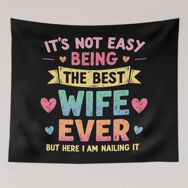 Item preview, It's Not Easy Being The Best Wife Ever Funny Wife woman designed and sold by Mryoussefwac.