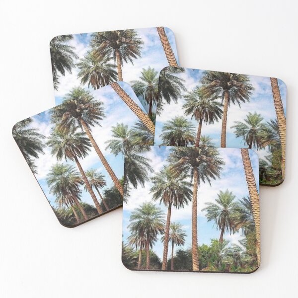 Item preview, palm on river countryside oil painting designed and sold by AA-designstore.