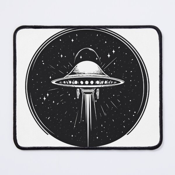 Item preview, Cartoon Style UFO Alien Logo Stickers, Logo, Illustration, Wall arts, Art Prints and More designed and sold by Kevin Lou.