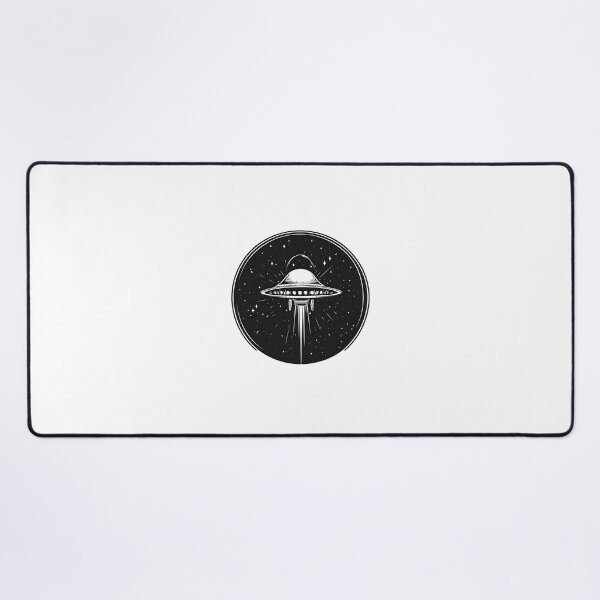 Item preview, Cartoon Style UFO Alien Logo Stickers, Logo, Illustration, Wall arts, Art Prints and More designed and sold by Kevin Lou.