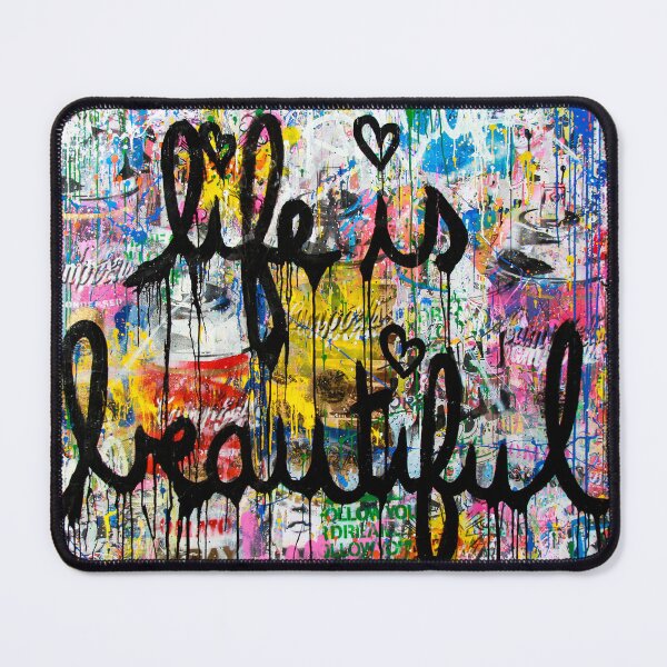 Item preview, Banksy Life is Beautiful designed and sold by ByOxCe.