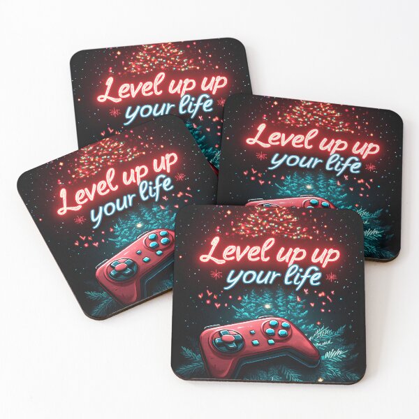 Item preview, Good Christmas Gift Gor Gamers Level Up Your Life designed and sold by KrisArtZone.