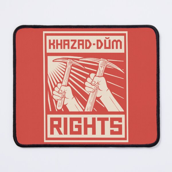Item preview, Rights for Khazad Dum - red version designed and sold by Pintwich.
