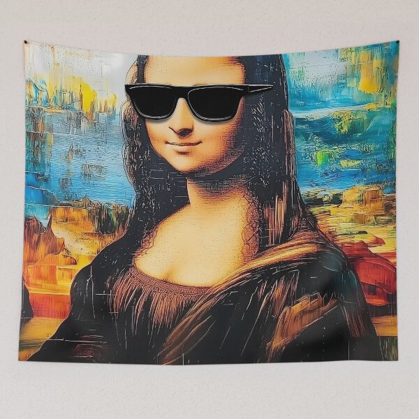 Item preview, Monna Lisa In Black Shades designed and sold by sakurashorty.