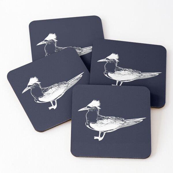 Item preview, Great Crested Tern White Design  designed and sold by designsasstultd.