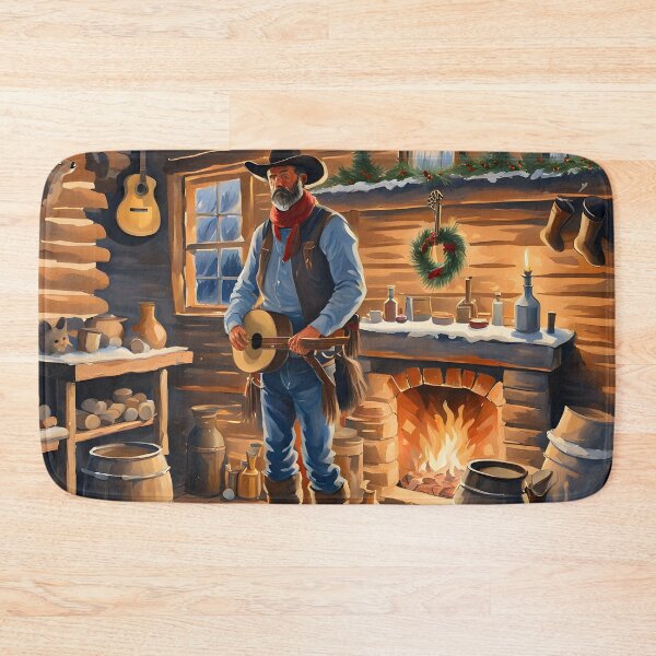 Item preview, Cowboy Christmas designed and sold by Paw's Arts.